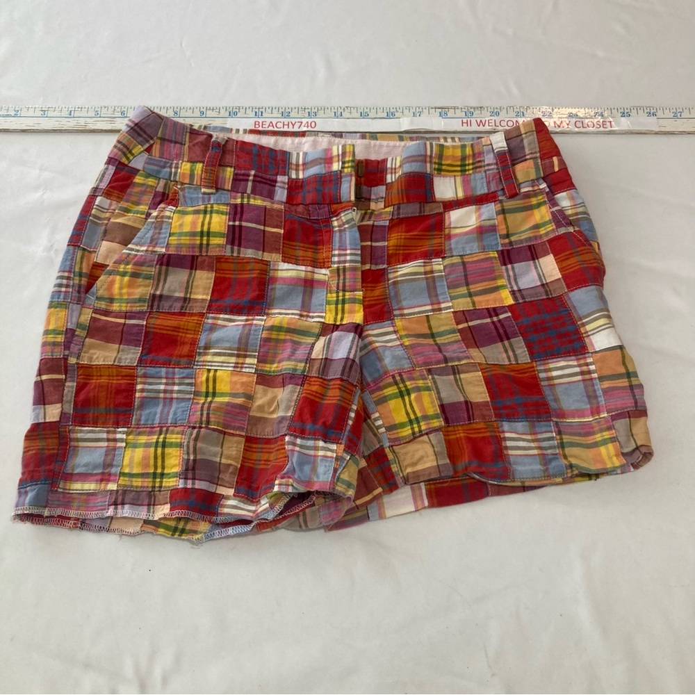 J Crew Patchwork Shorts - image 1